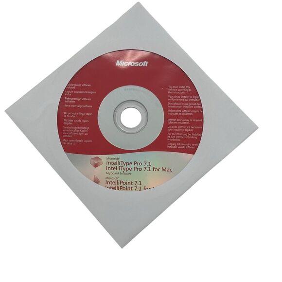 Microsoft Wireless 5 Button Mouse 5000 Model 1387 USB Dongle , Software & Manual - Picture 6 of 8